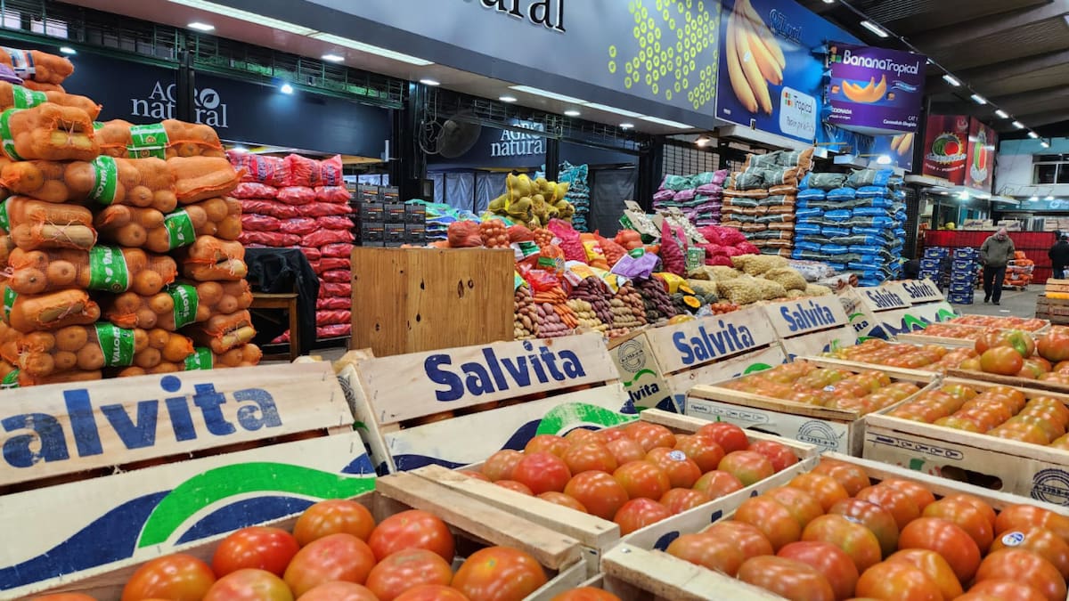 Frutas y verduras. Foto: NA