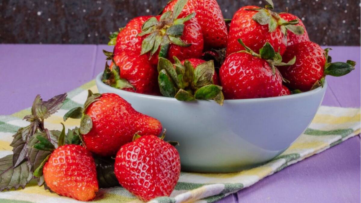 Frutillas; frutas. Foto: Freepik