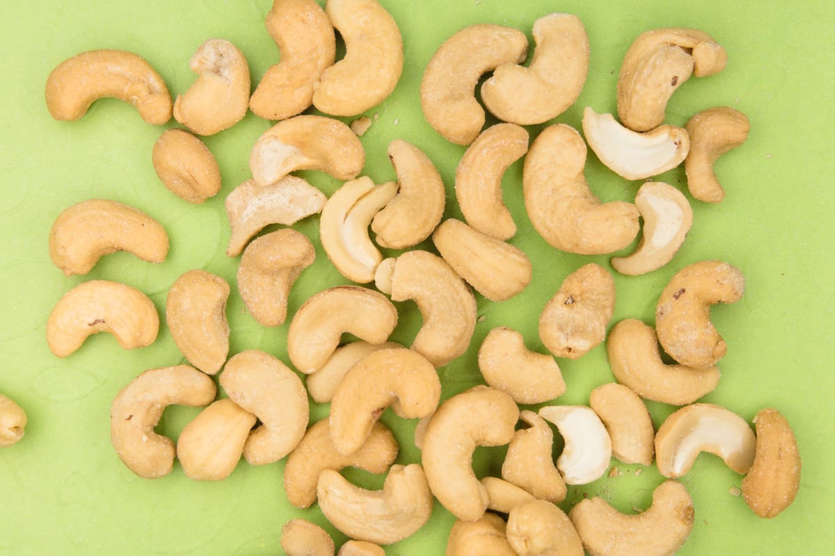 Frutos secos, castañas del cajú. Foto: Unsplash