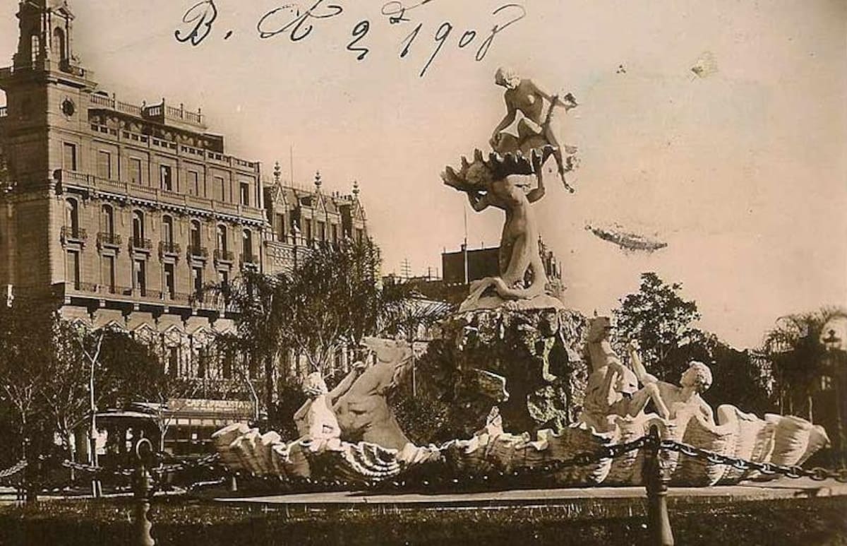 Fuente Las Nereidas de Lola Mora, Costanera Sur