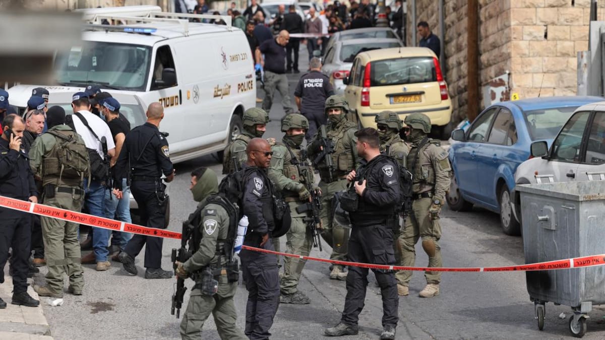 Fuerzas de seguridad de Israel_Télam
