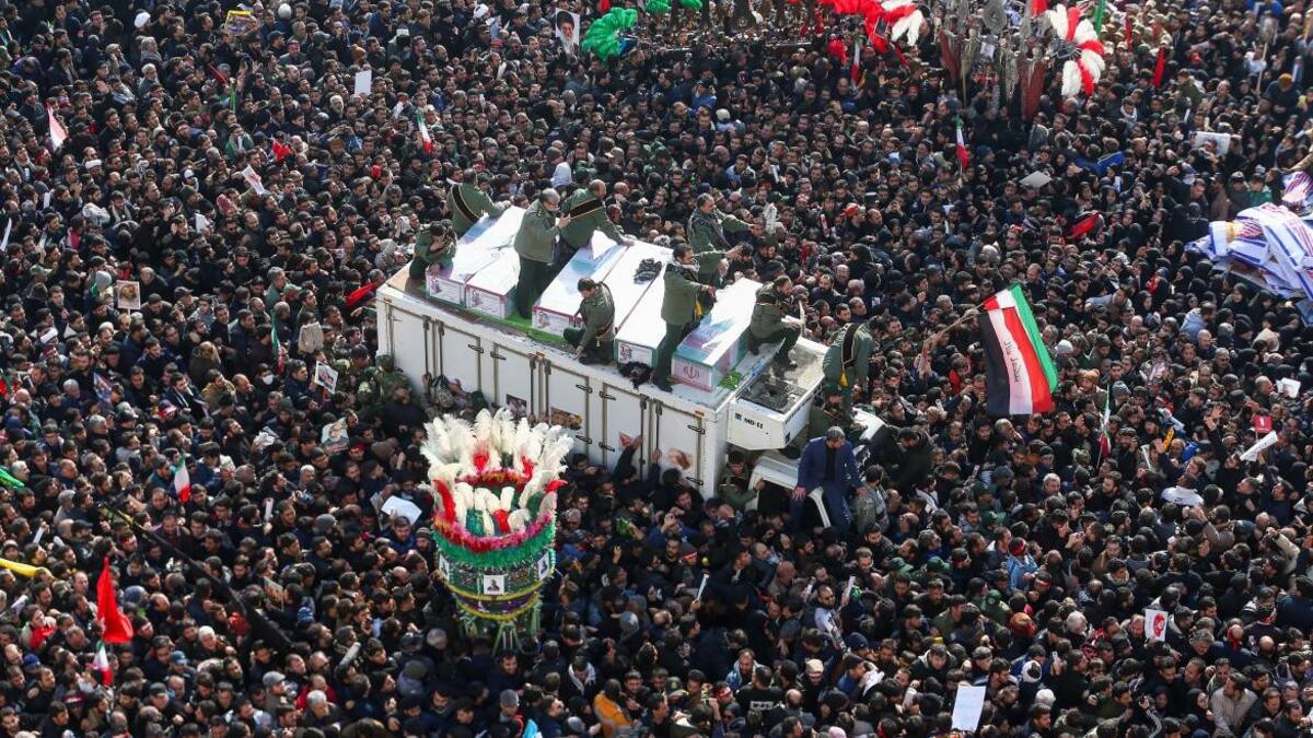 Funeral de Qasem Soleimani, REUTERS