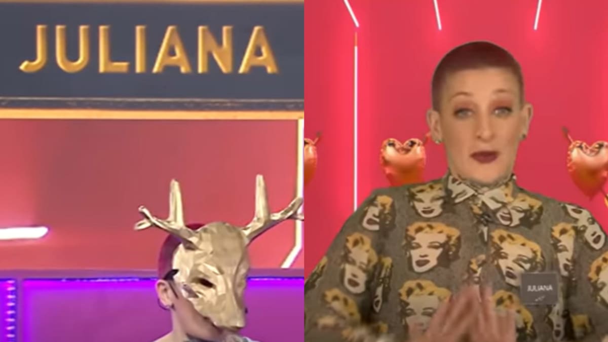 Furia en el programa "Flechazo". Foto: captura elnueve.