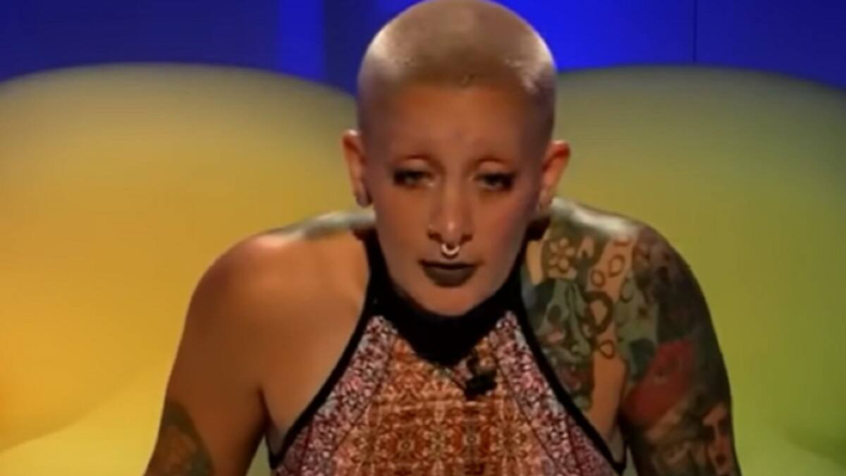 Furia fue salvada por el público. Foto: captura Telefe.