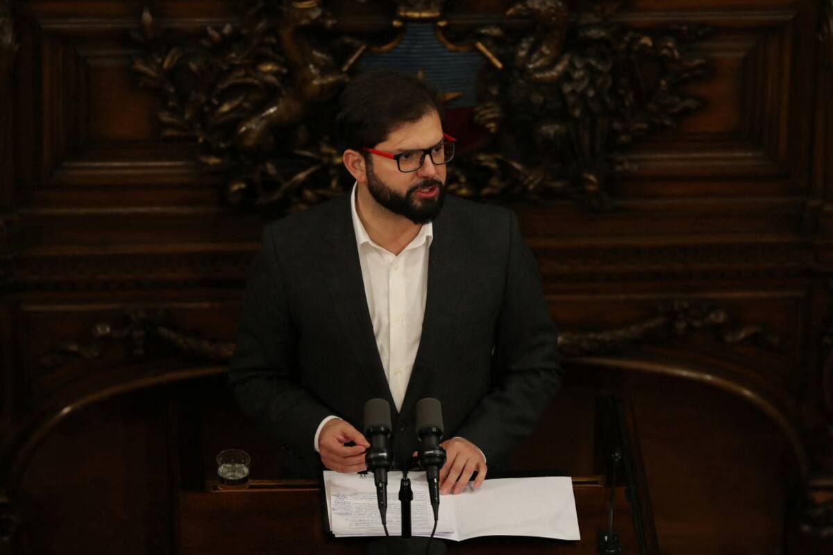 Gabriel Boric. Foto: Reuters.