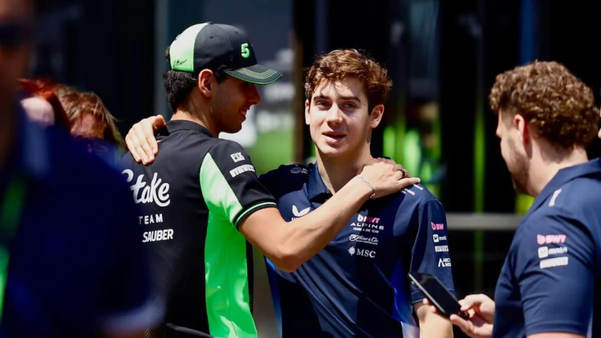 Gabriel Bortoleto y Franco Colapinto.