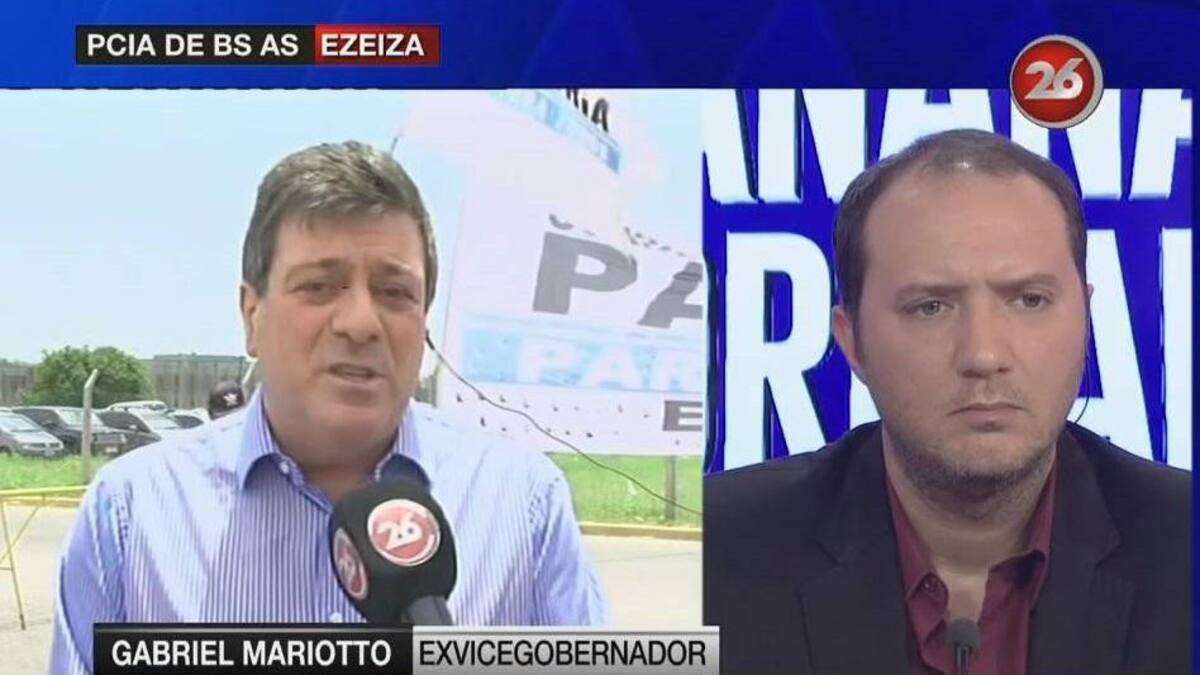 Gabriel Mariotto en Mañanas Informadas (Canal 26)