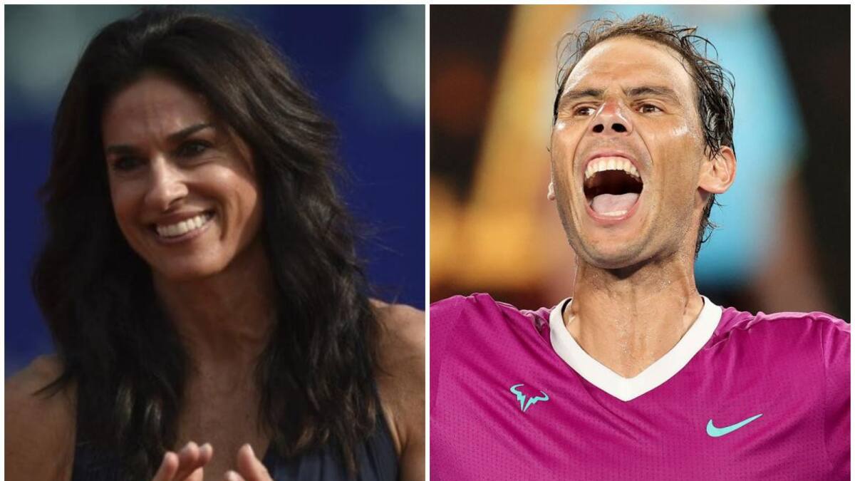 Gabriela Sabatini y Rafael Nadal. Fotos: NA.