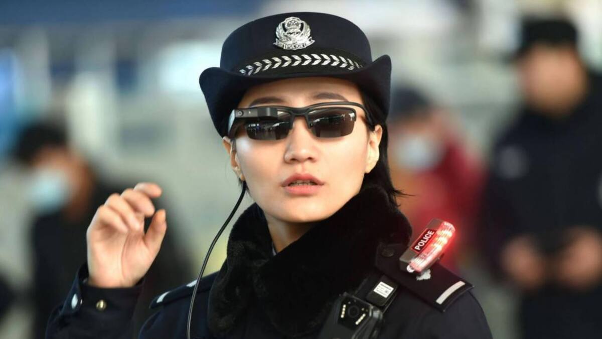 Gafas de la Policía china