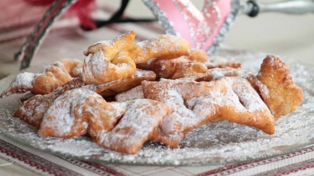 Galani, dulce típico italiano.