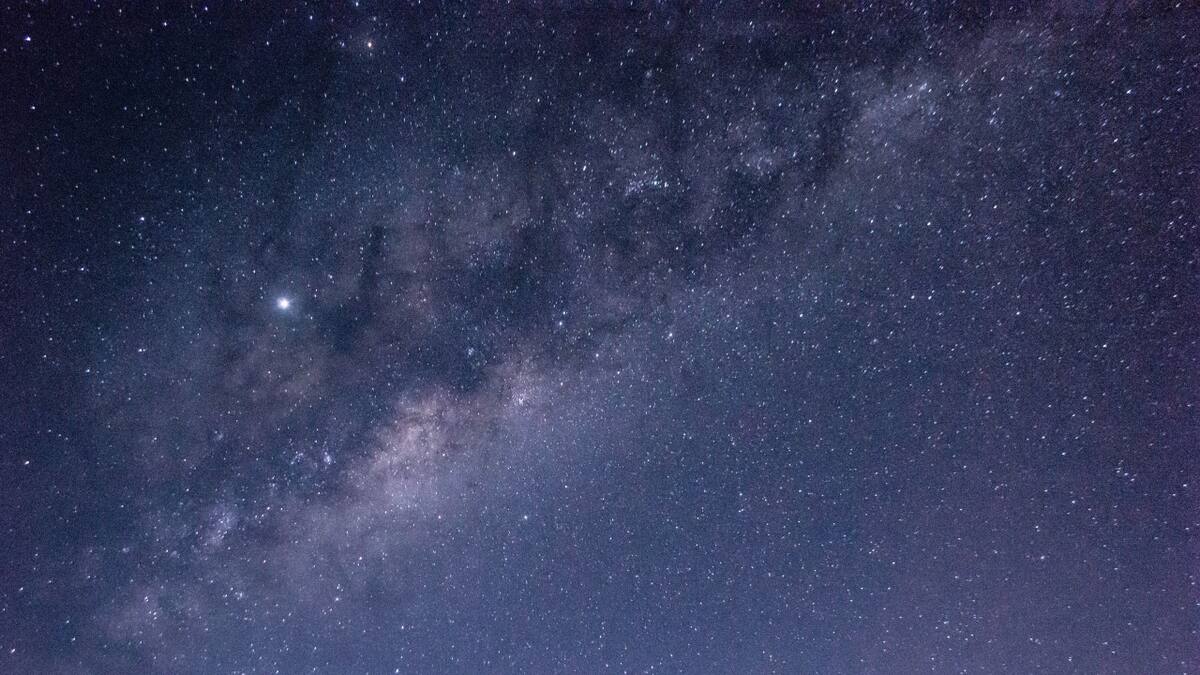 Galaxia. Foto: Unsplash.