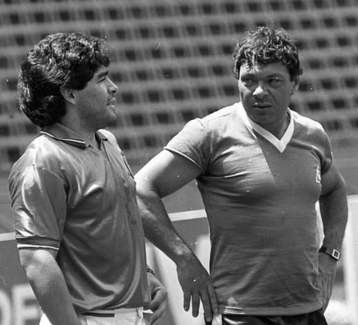 Galíndez y Maradona. Foto: @galindez86ok