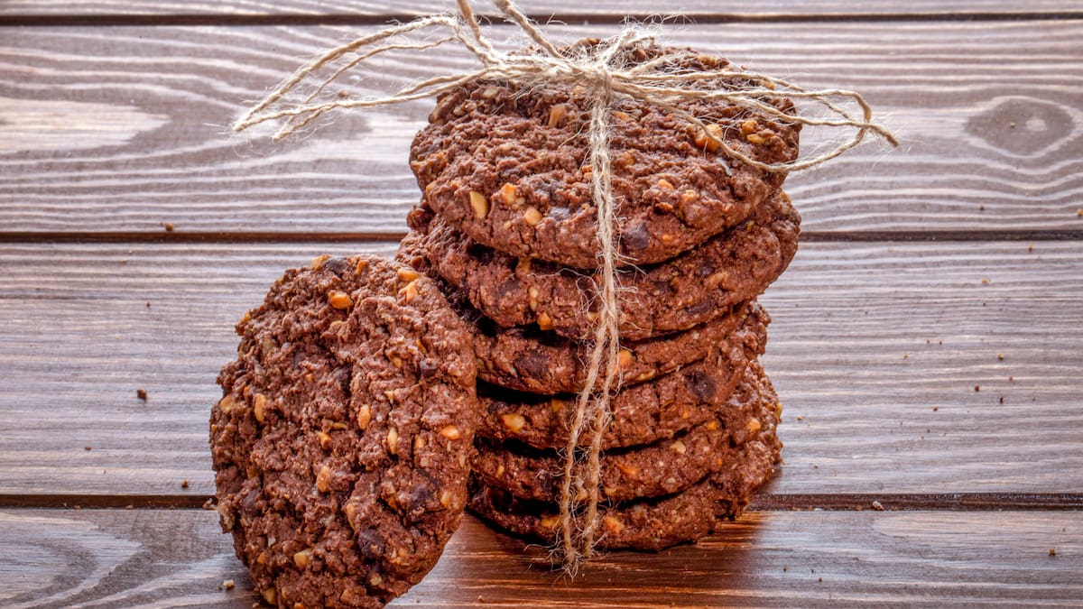 Galletitas de avena y chocolate.