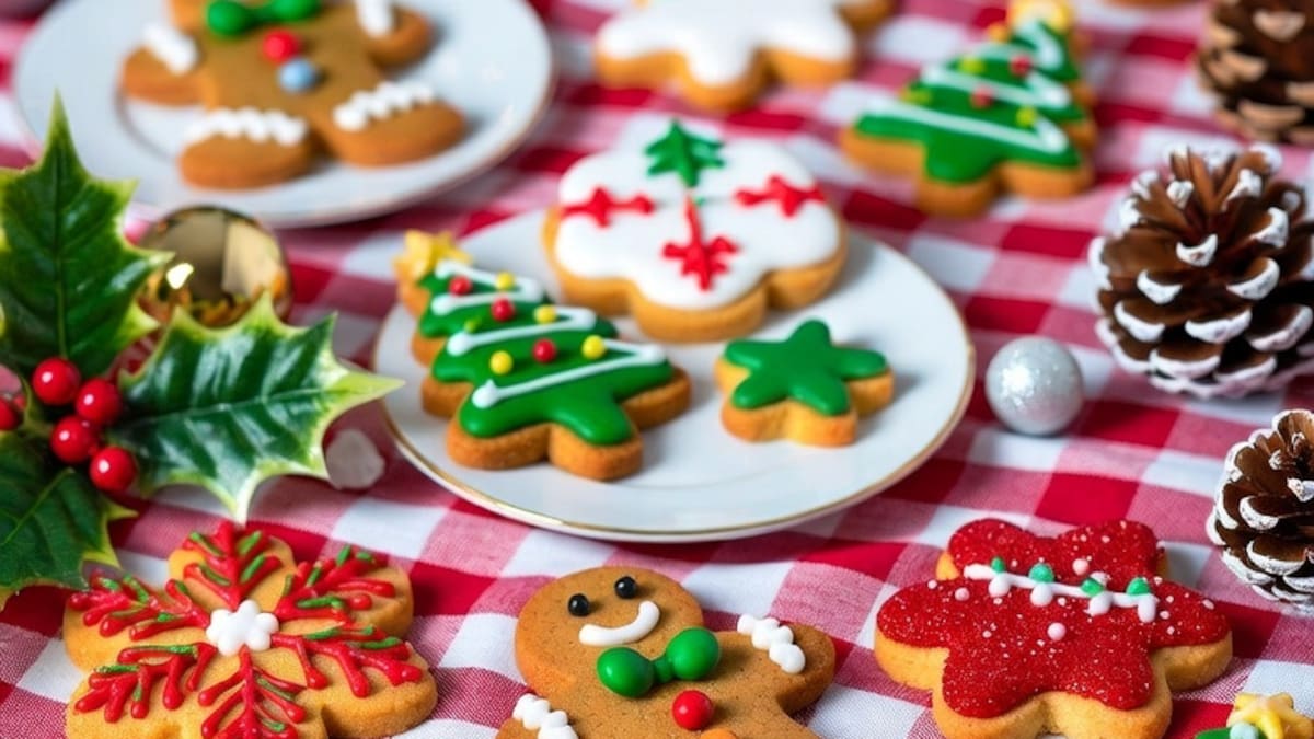 Galletitas navideñas.