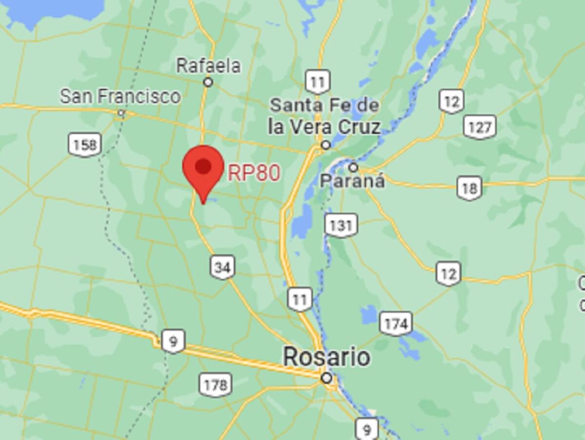 Gálvez. Foto: captura Google Maps.