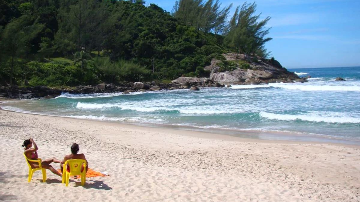 Garopaba, en Brasil.