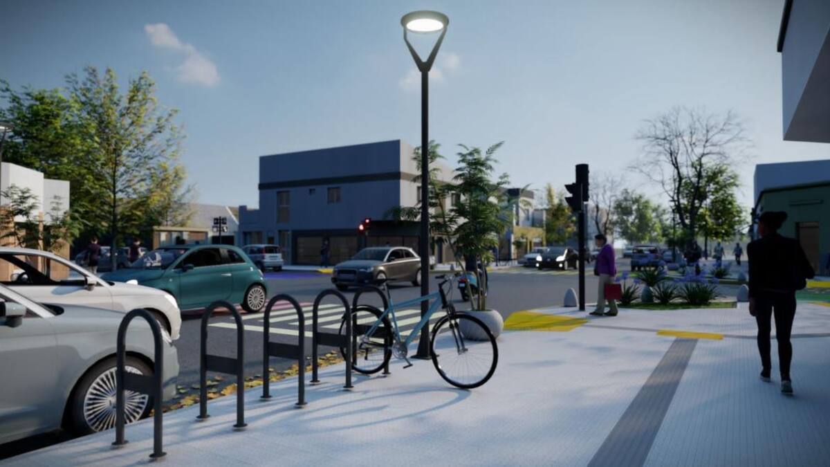 Garro anunció obras en la Plata.