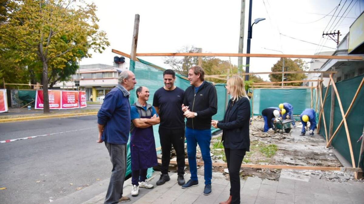 Garro anunció obras en la Plata.