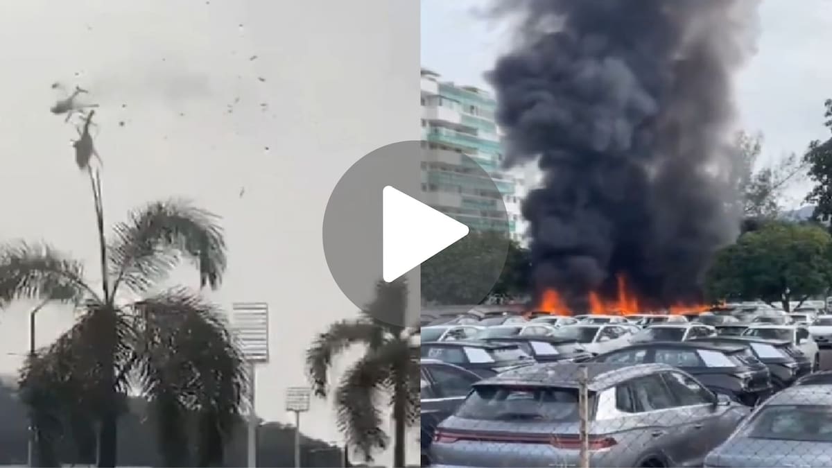 Video: así fue el choque entre helicópteros donde murió el youtuber argentino Gaspi
