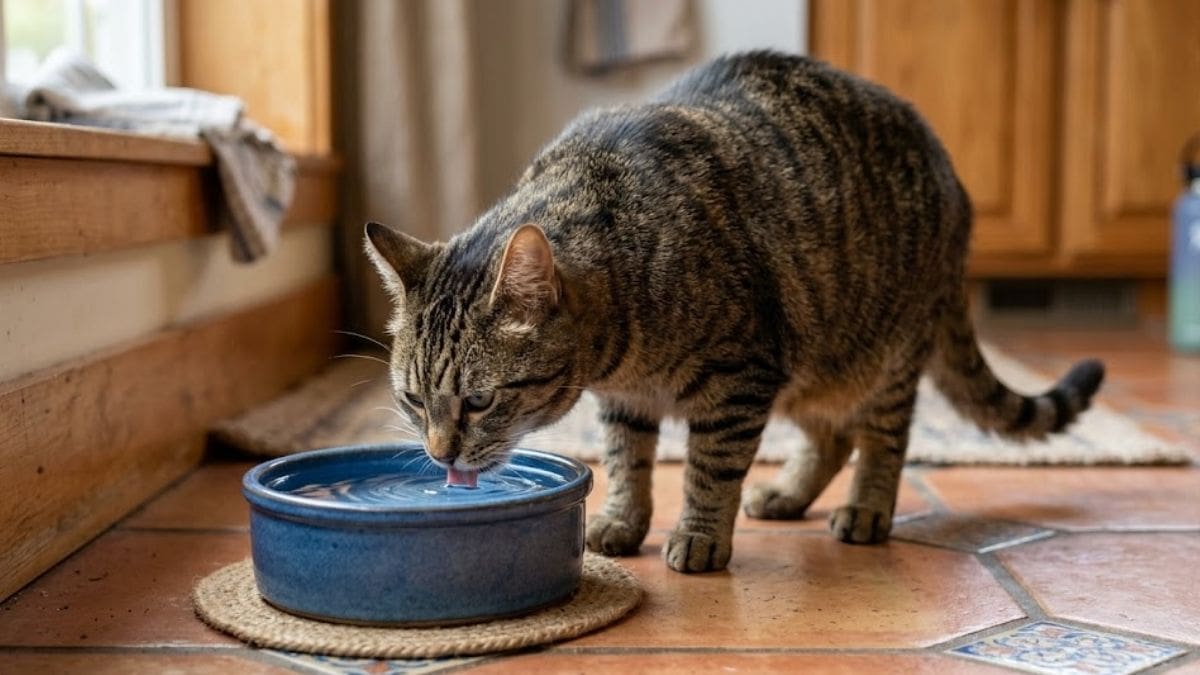 Veterinarios coinciden: “Para la mayoría de los gatos y perros, el agua de la canilla es adecuada”