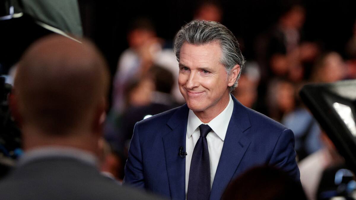 Gavin Newsom. Foto: Reuters.