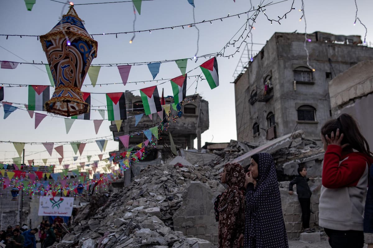 Gaza espera una tregua entre Israel y Hamás. Foto: EFE/Haitham Imad