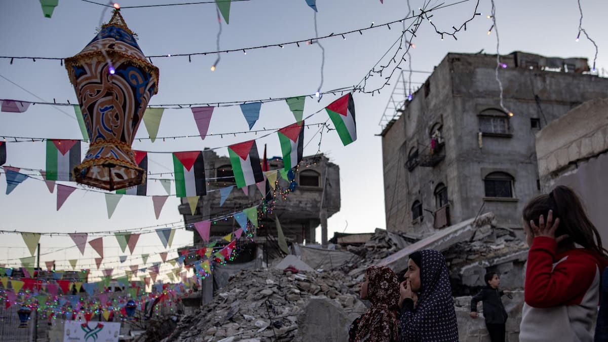 Gaza empobrecida y atacada por Hamás. Foto: EFE/Haitham Imad.