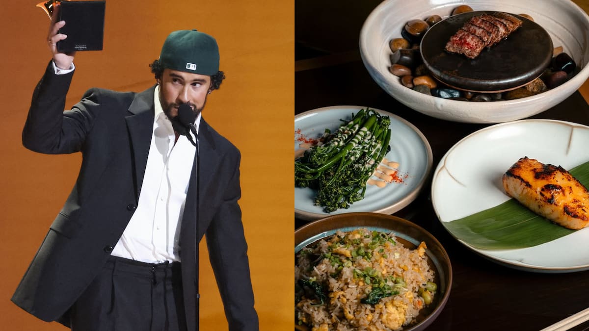 Carnes premium, sushi y música: así es Gekko, el exclusivo restaurante de Bad Bunny que es furor entre las celebridades