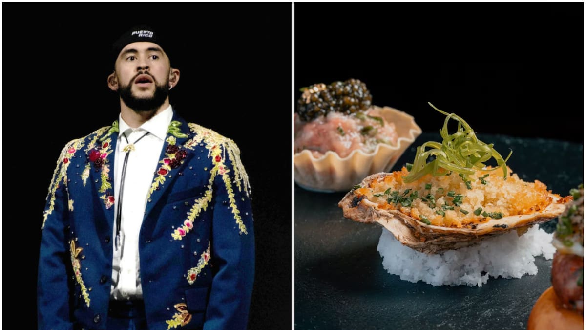 Carnes premium, sushi y música: así es Gekko, el exclusivo restaurante de Bad Bunny que es furor entre las celebridades
