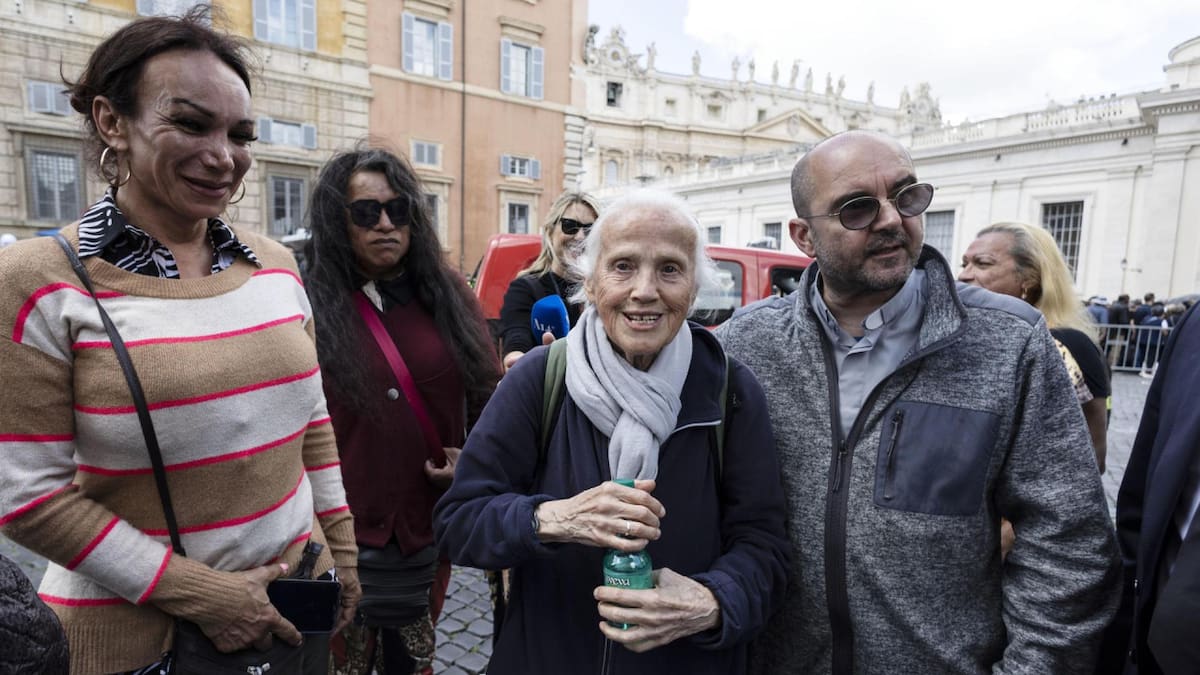 Geneviève Jeanningros, la amiga cercana del papa Francisco. Foto: EFE/Massimo Percossi