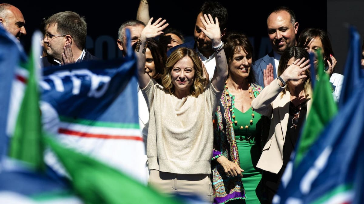 Georgia Meloni, Italia. Foto: EFE