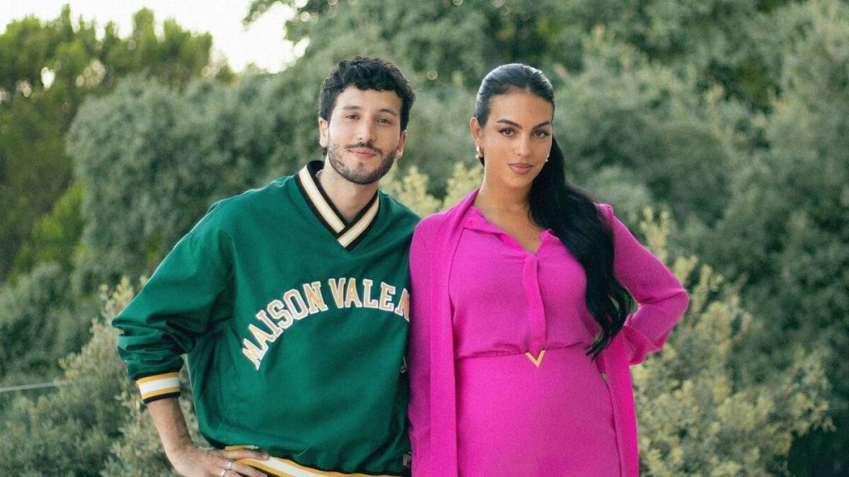 Georgina Rodríguez protagonizará un videoclip de Sebastián Yatra. Foto: Instagram @sebastianyatra.