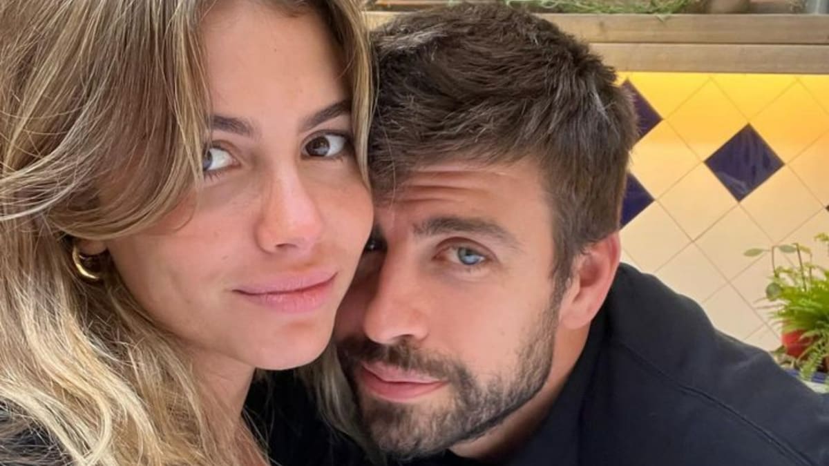 Gerard Piqué y Clara Chía Martí. Foto: Instagram.