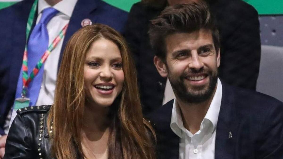 Gerard Piqué y Shakira. Foto: NA.