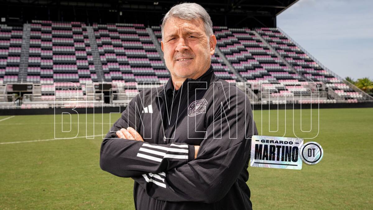 Gerardo Martino como nuevo entrenador de Inter Miami. Foto: @InterMiamiCF.