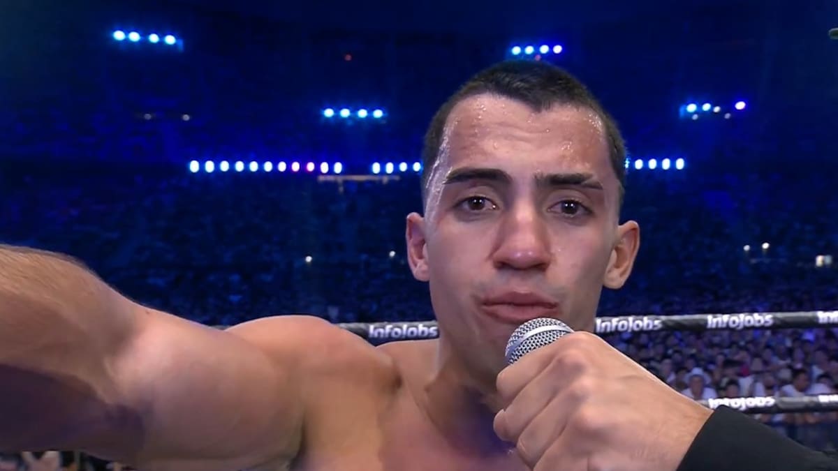 Histórica pelea: Gero Arias le ganó a Viruzz en La Velada del Año y representó a Argentina ante España