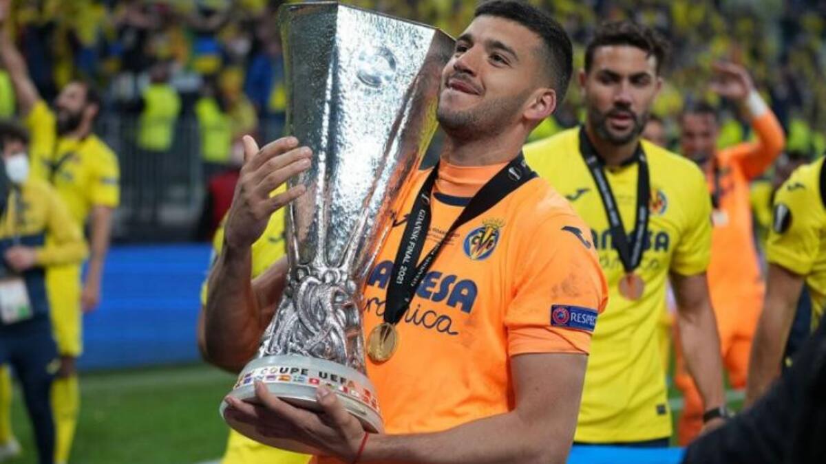 Gerónimo Rulli en el Villarreal. Foto: NA.