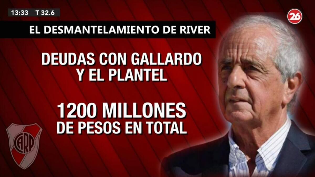Gestión de Rodolfo DOnofrio en River, CANAL 26