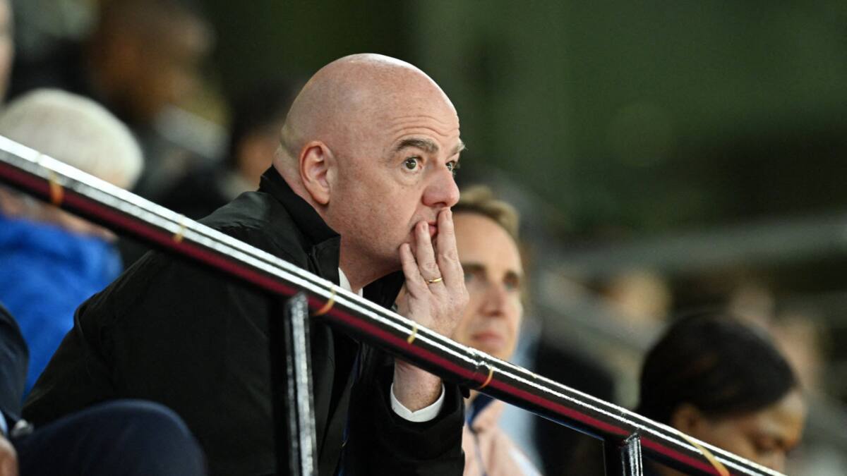 Gianni Infantino, el presidente de la FIFA. Foto: Reuters.