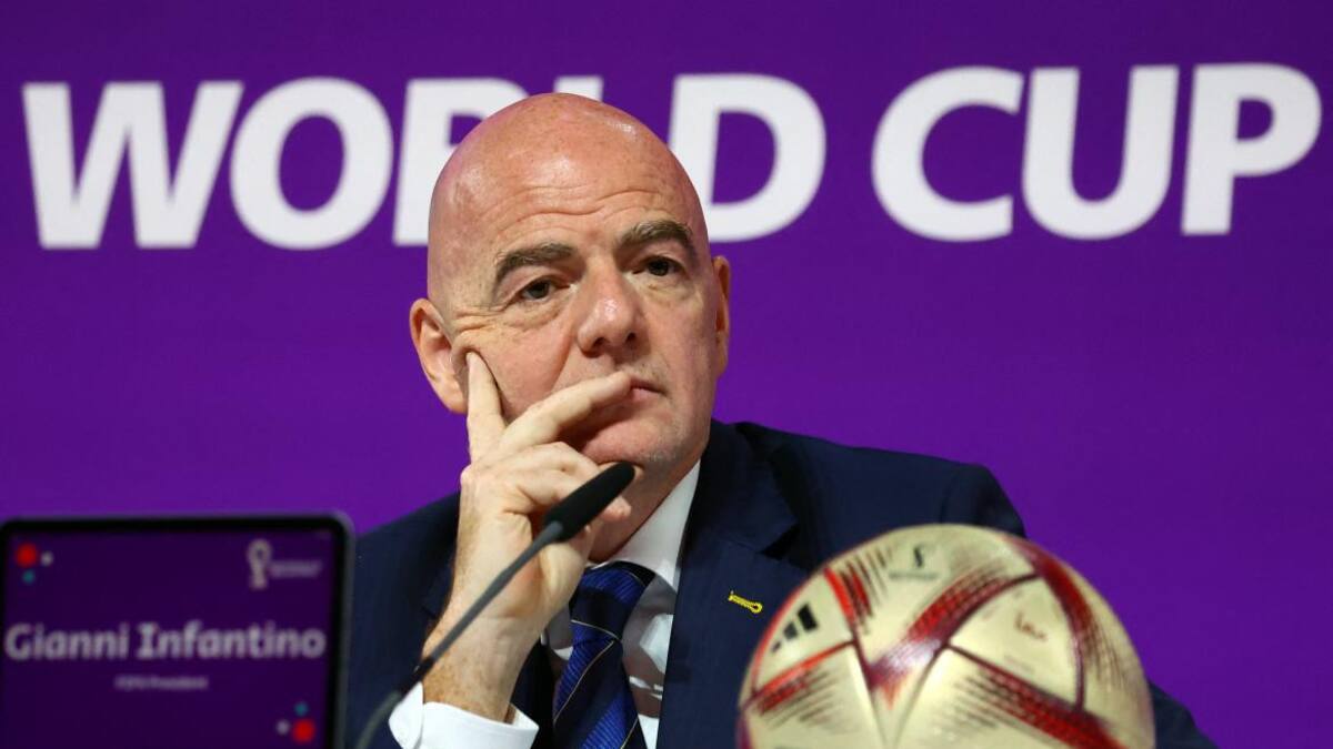 Gianni Infantino. Foto: REUTERS.
