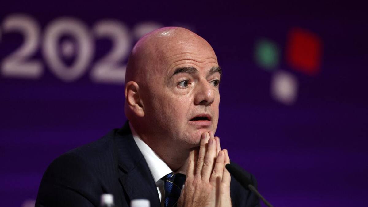 Gianni Infantino. Foto: REUTERS.