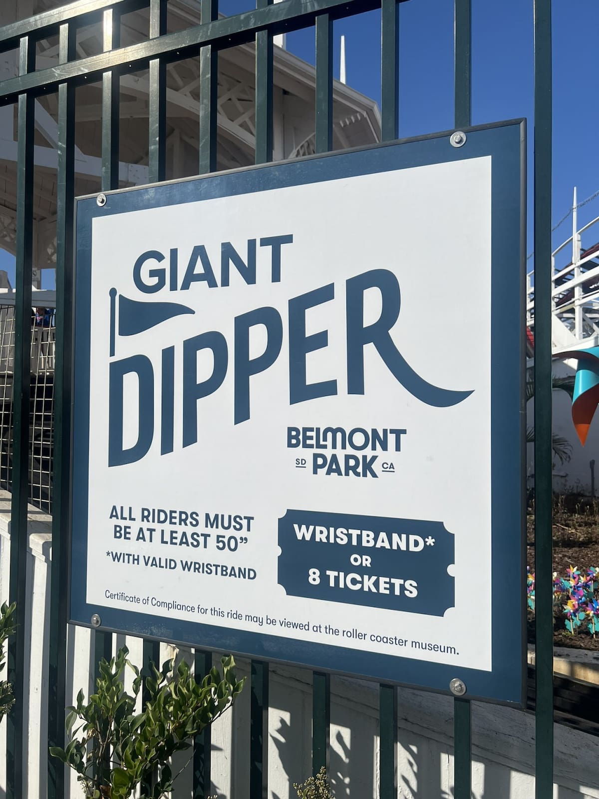 Giant Dipper se encuentra en Belmont Park. Foto: redes sociales.