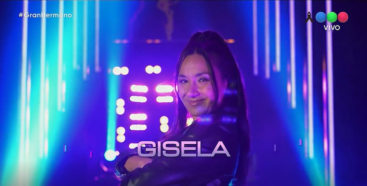 Gisela, la prima de la "Tana" de Gran Hermano. Foto: captura.