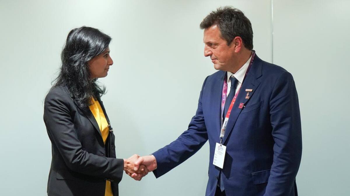 Gita Gopinath, Sergio Massa, MA