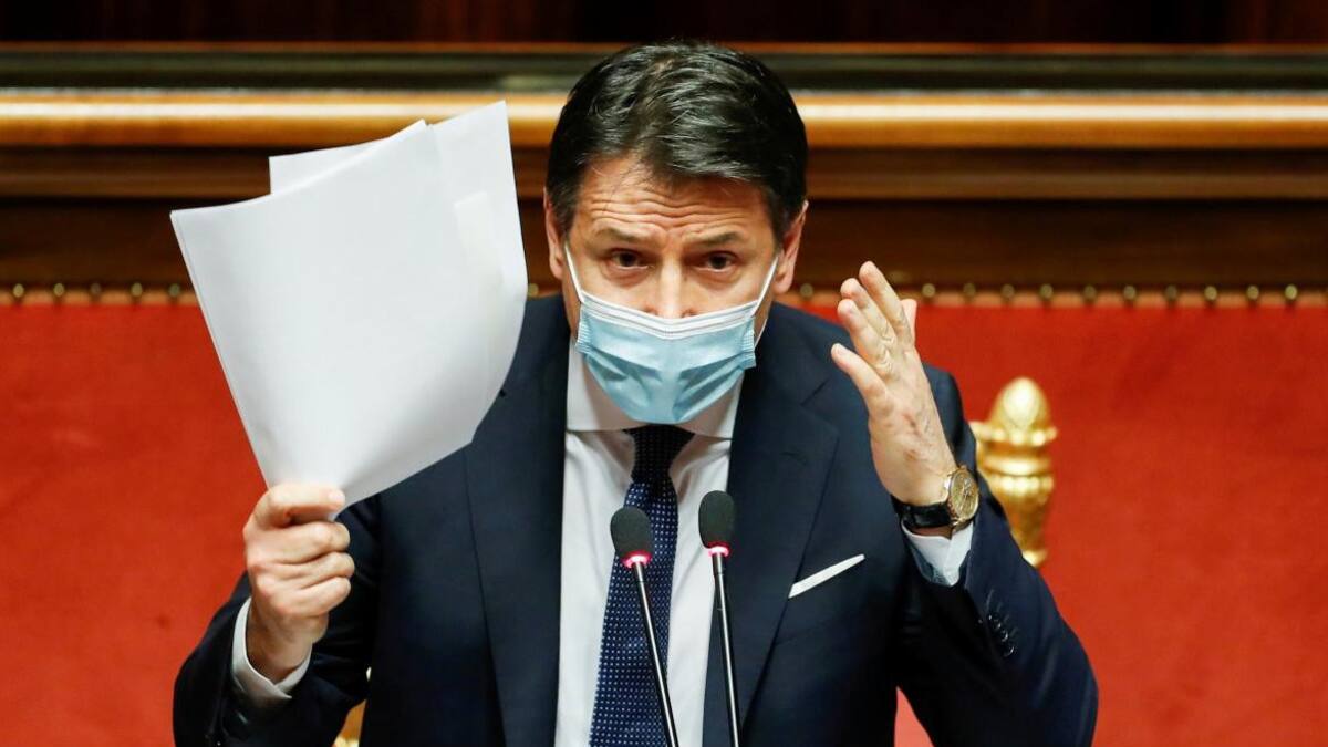 Giuseppe Conte, primer ministro de Italia, REUTERS