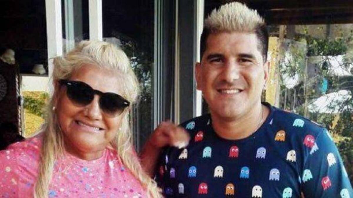 Gladys "La Bomba Tucumana" junto a su ex Sebastián Escacena