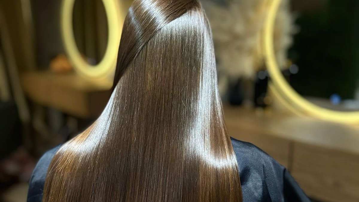 Glass hair, la nueva tendencia en pelo.