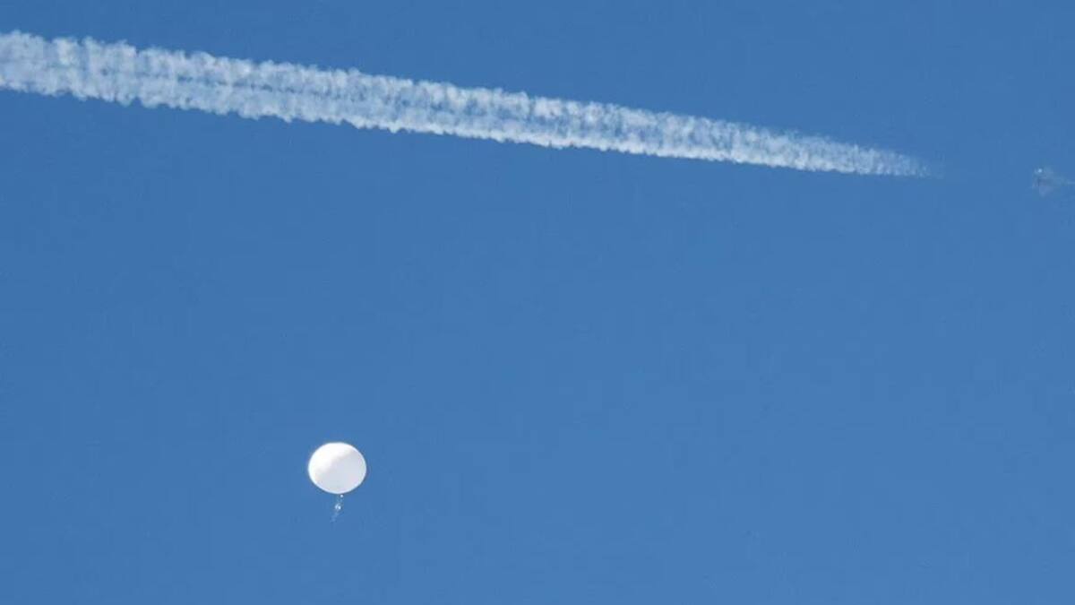 Globo espía chino. Foto: REUTERS