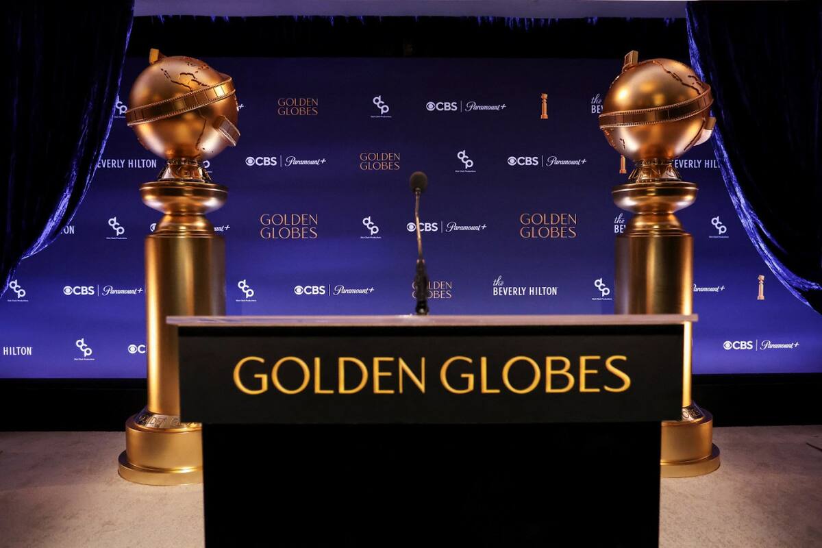 Globos de Oro. Foto: Reuters