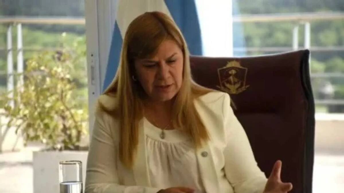 Gloria Ruiz, vicegobernadora de Neuquen. Foto: NA.